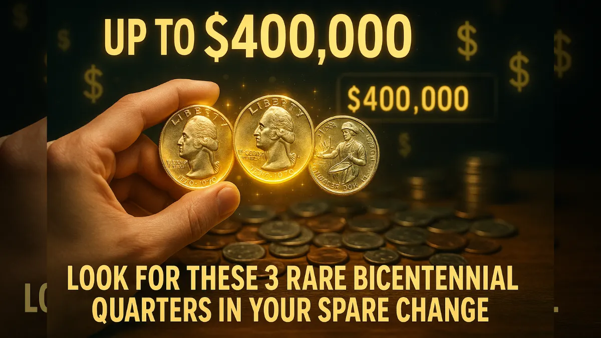 Up to $400,000: Look for These 3 Rare Bicentennial Quarters in Your Spare Change!