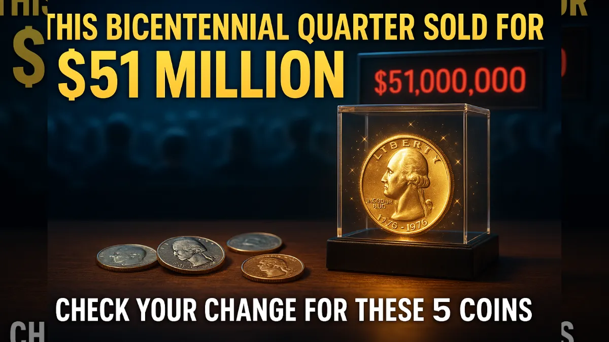 This Bicentennial Quarter Sold for $51 Million — Check Your Change for These 5 Coins