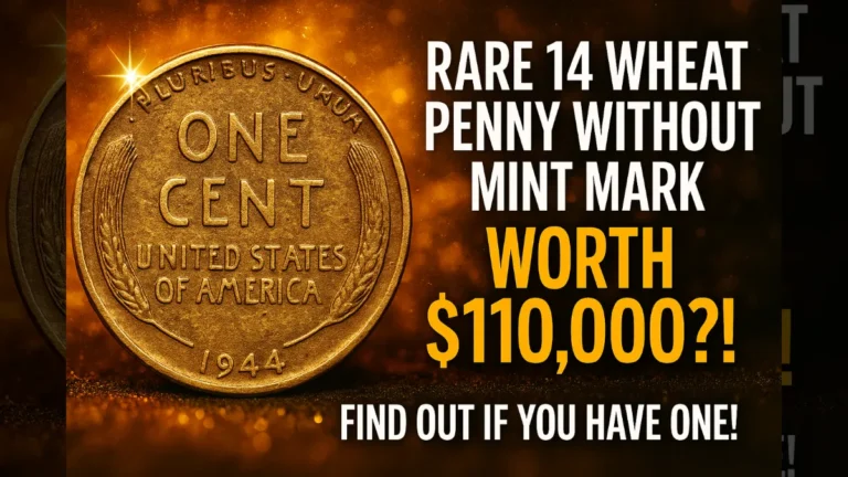 Rare 1944 Wheat Penny Without Mint Mark: How to Identify Rare Coins Worth $110,000