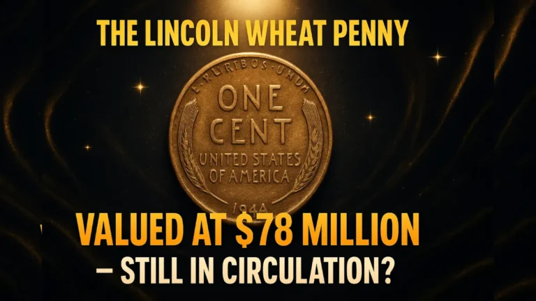 The Lincoln Wheat Penny Valued at $78 Million, Still in Circulation?