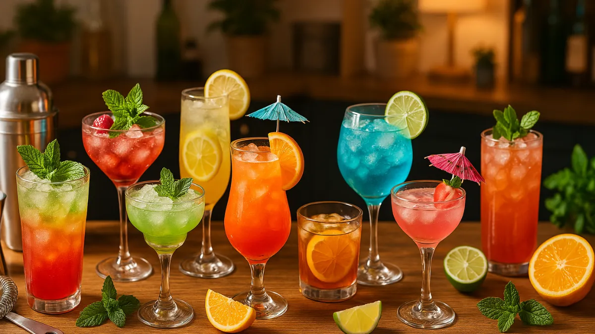 10 Delicious Cocktail Recipes to Make at Home