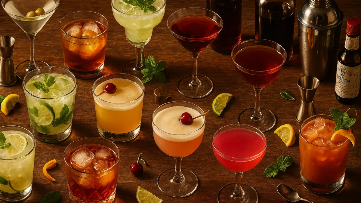 12 Classic Cocktails You Should Know How to Make