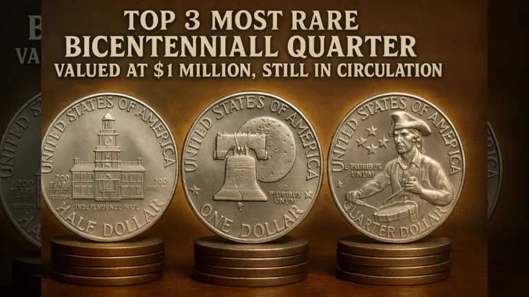 Top 3 Most Rare Bicentennial Quarter Valued at $1 Million, Still in Circulation