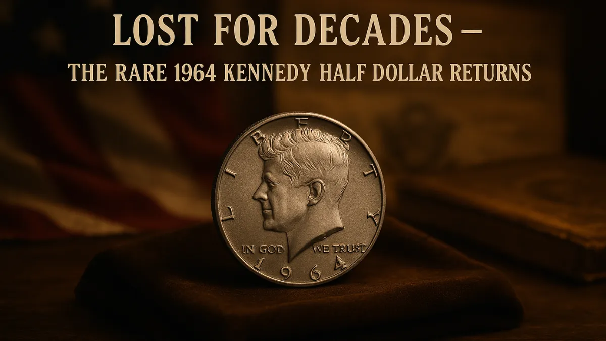Rare 1964 Kennedy Half Dollar Reappears — Its Value Will Shock You