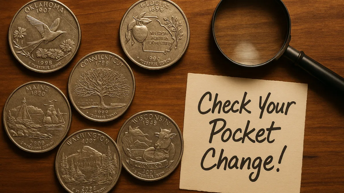 6 Rare State Quarters Worth Money: Check Your Pocket Change!