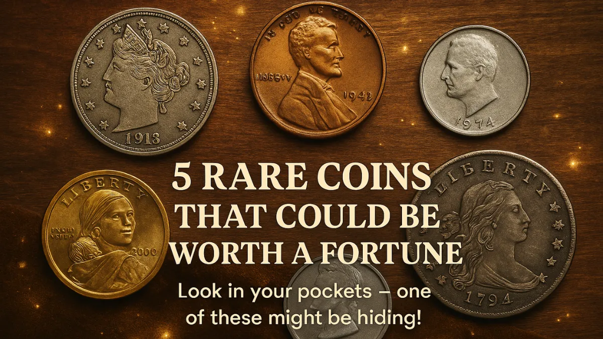 5 Extremely Rare Coins That Could Be Worth Up to $840,000 Today