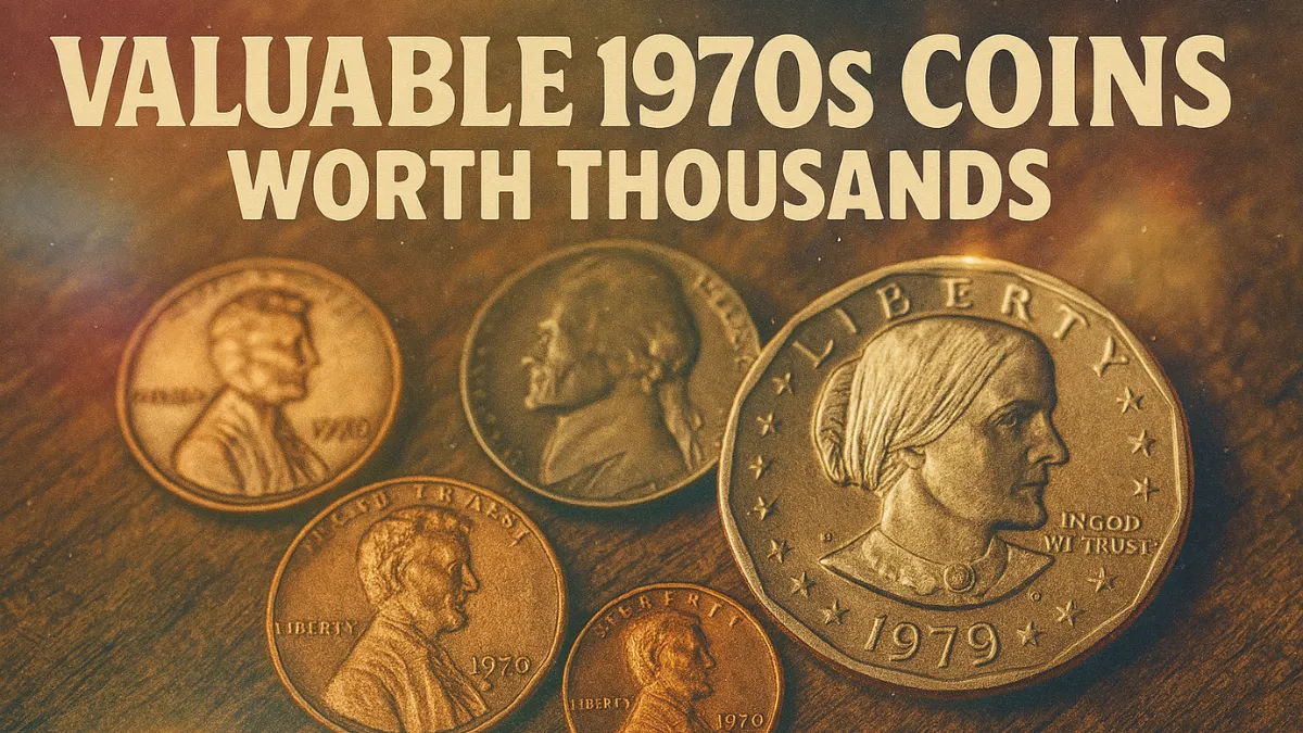 6 Rare 1970s Coins Collectors Will Pay a Fortune For