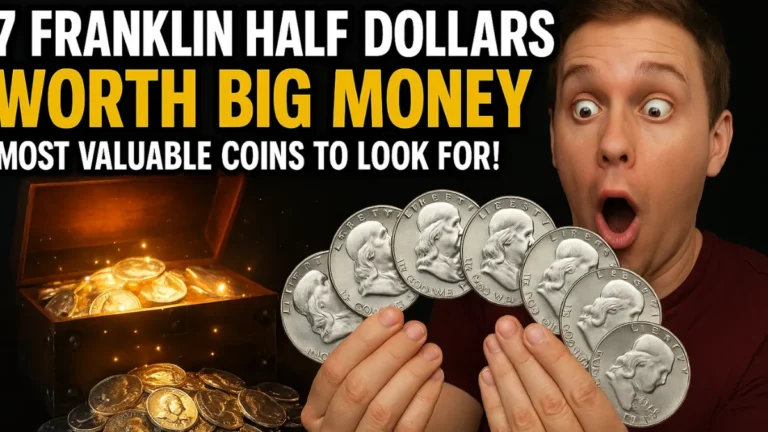 7 Franklin Half Dollars Worth Big Money: Most Valuable Coins to Look For