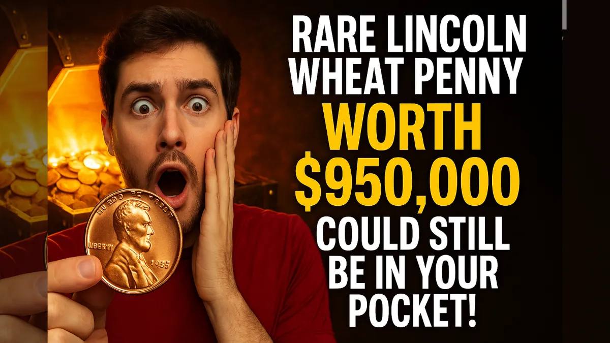 Rare Lincoln Wheat Penny Worth $950,000 Could Still Be In Your Pocket