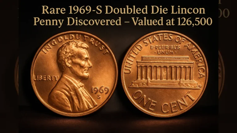 Rare 1969-S Doubled Die Lincoln Penny Discovered – Valued at $126,500