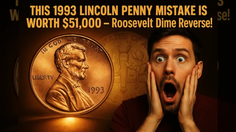 This 1993 Lincoln Penny Mistake Is Worth $51,000 – Roosevelt Dime Reverse!