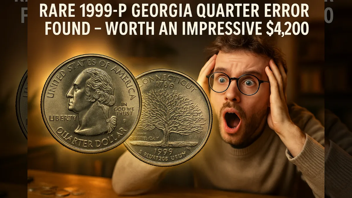 Rare 1999-P Georgia Quarter Error Found – Worth an Impressive $4,200